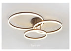 Lustre Design LED — Métal — 1 anneau 50cm