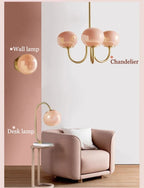 Lustre Chambre Adulte — LED — B argent 5 ampoules