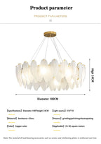 Lustre Chambre Bébé — Verre — Plafonnier D50cm