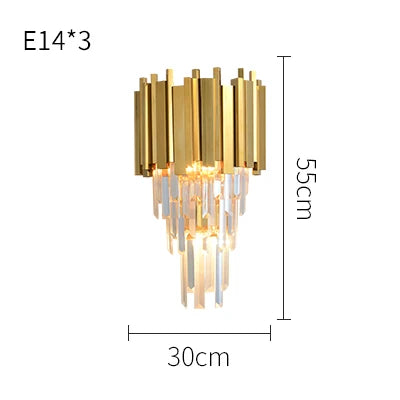 Lustre Cristal Design — Moderne — Oval 150cm