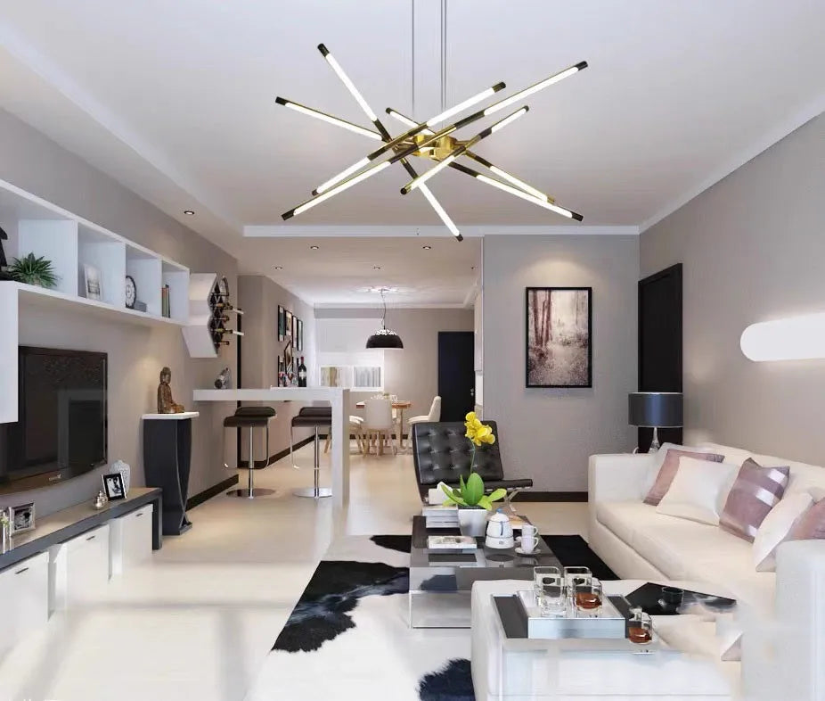 Lustre Cuisine Industriel — Plafonnier Nordique Design