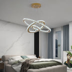 Lustre À Pampilles — Plafonnier LED Cristal