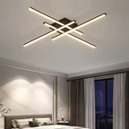 Lustre Salon Moderne — Noir