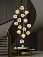 Lustre Salle à Manger Moderne — Cristal