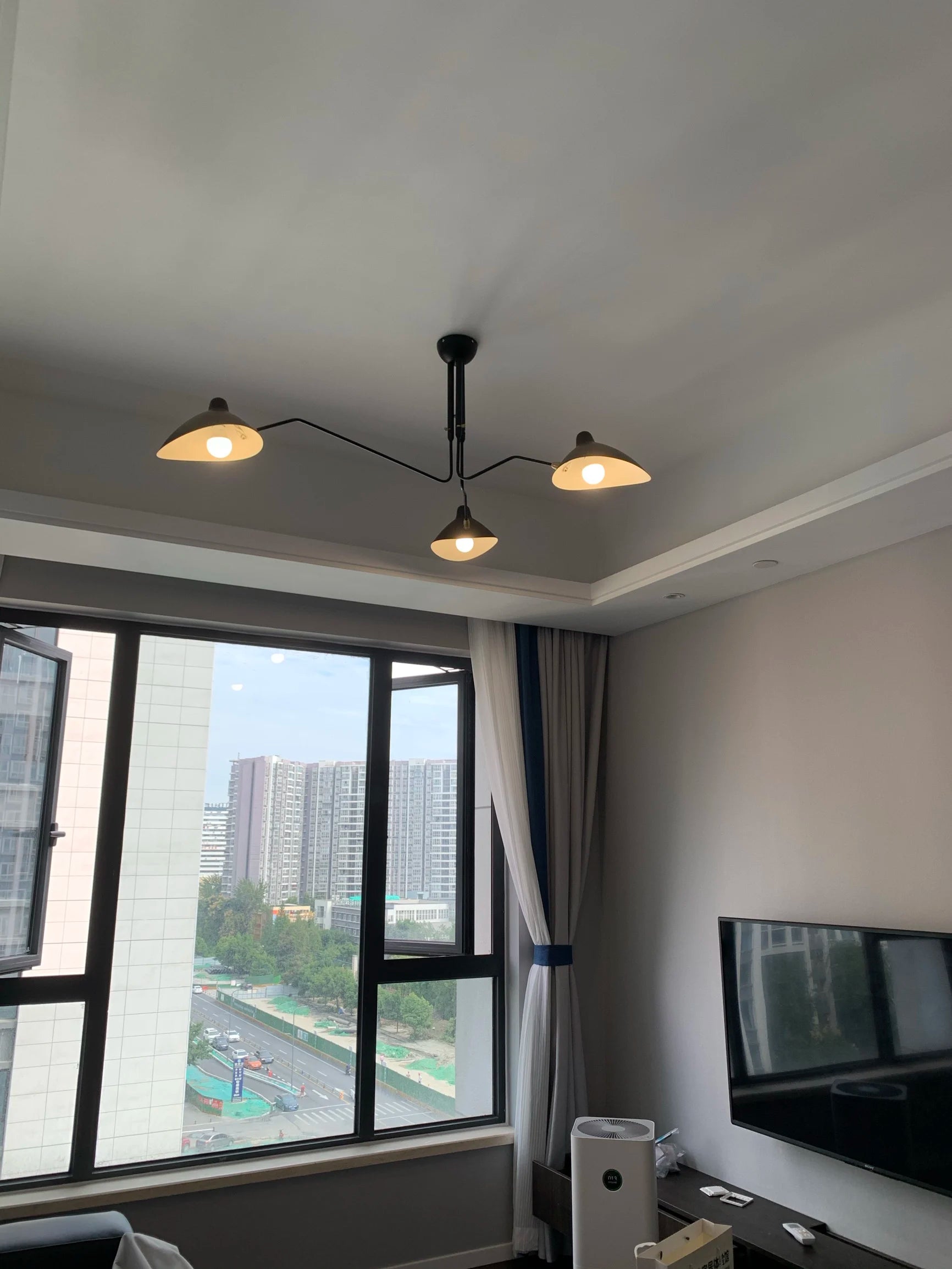 Plafonnier Salon Moderne — Plafonnier Nordique Design