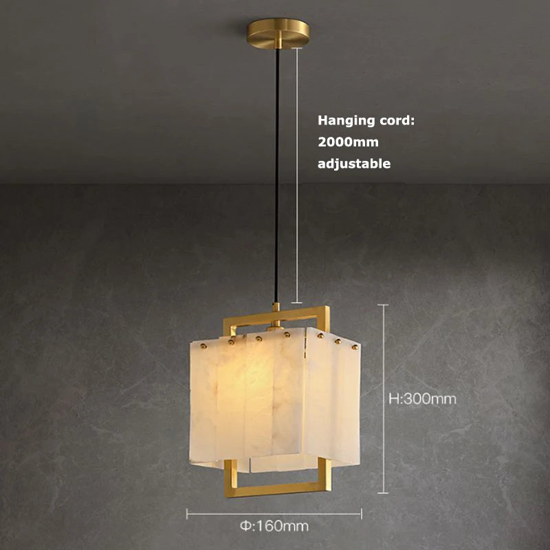 Lustre Tendance Salon — Marbre