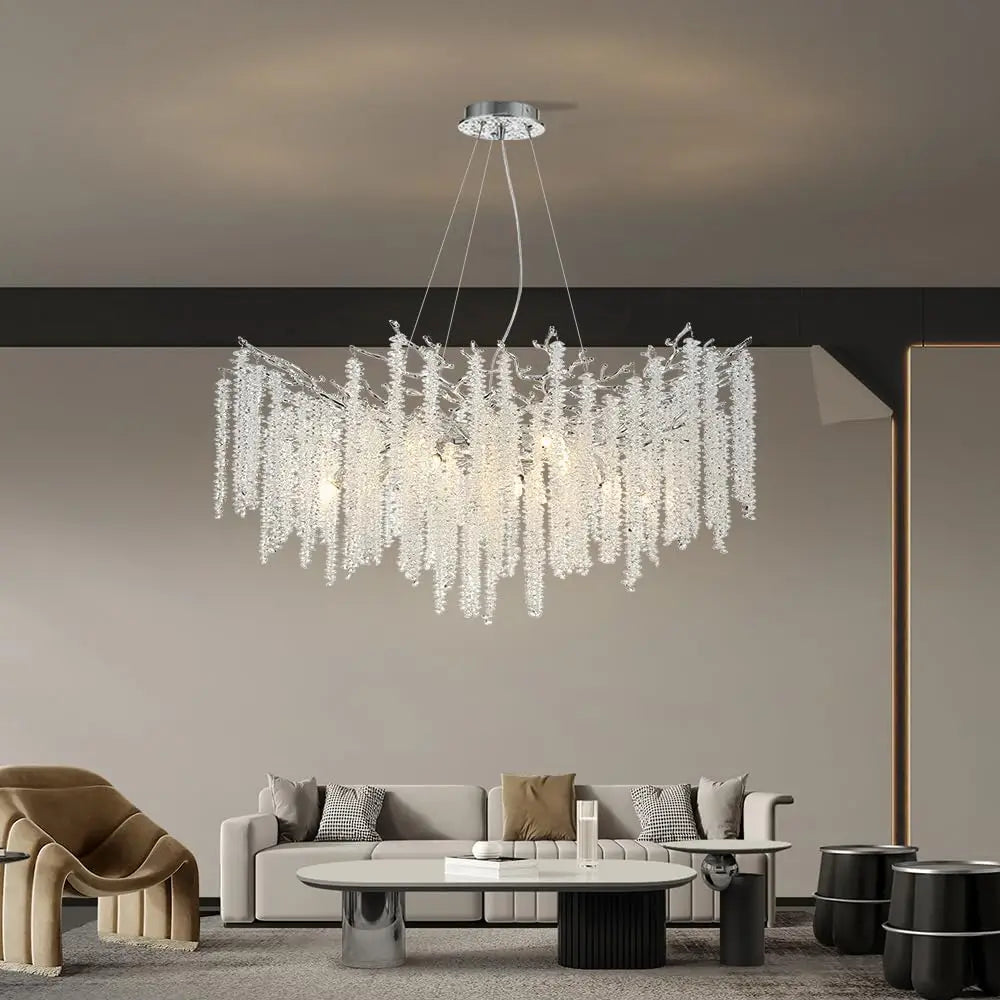 Lustre Cristal Salon