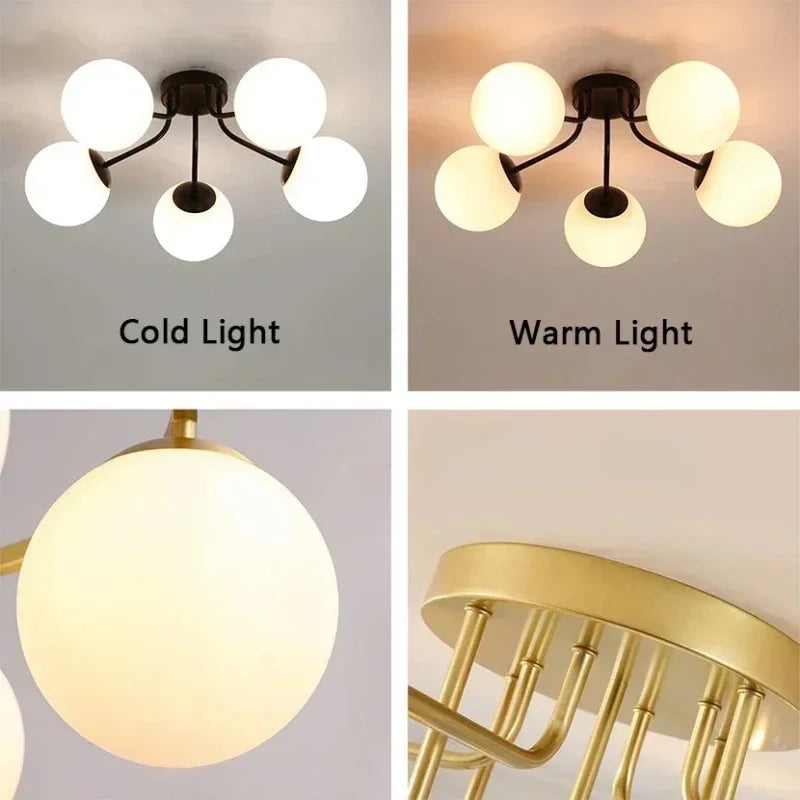 Lustre Scandinave — Verre