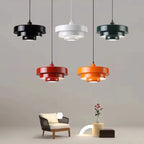 Lustre Suspension Rétro Médiéval — Bar Café Restaurant — LED Multicouleur