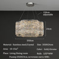 Lustre Salon Noir — Cristal