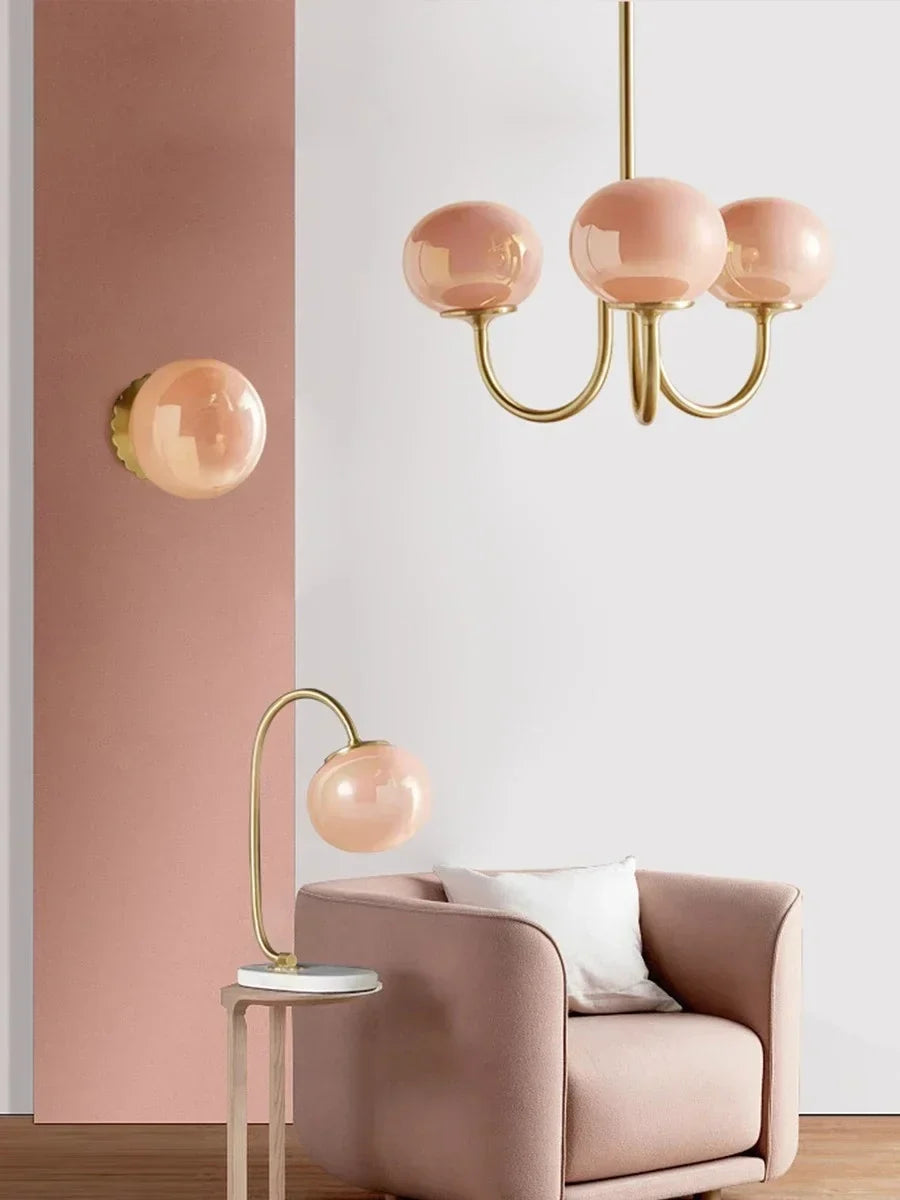 Lustre Chambre Adulte — LED — B argent 3 ampoules
