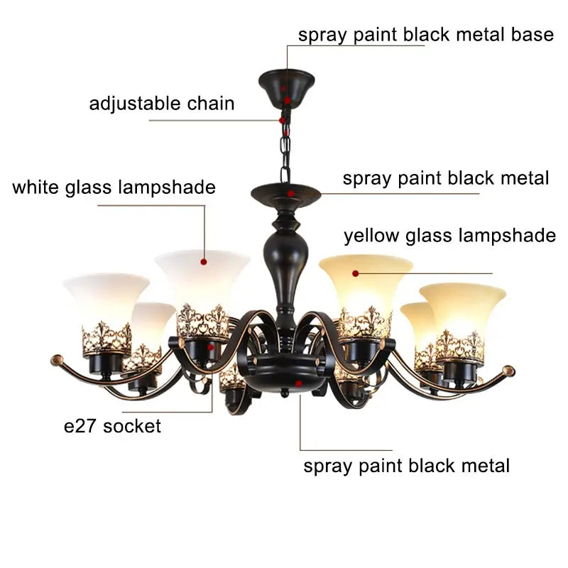 Suspension Verre Design — Vintage