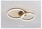 Lustre Design LED — Métal — 1 anneau 50cm