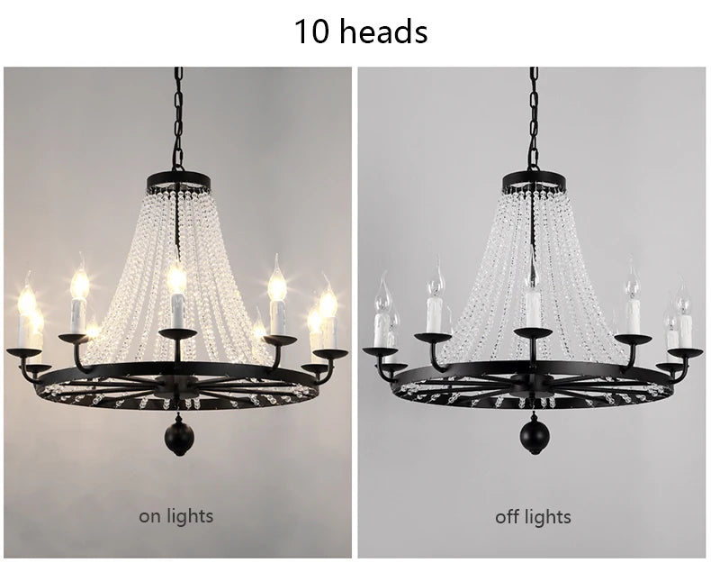 Lustre en Cristal Moderne