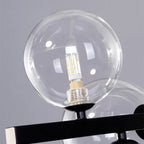Lustre Industriel Noir