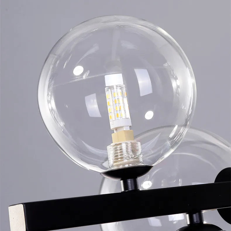 Lustre Industriel Noir