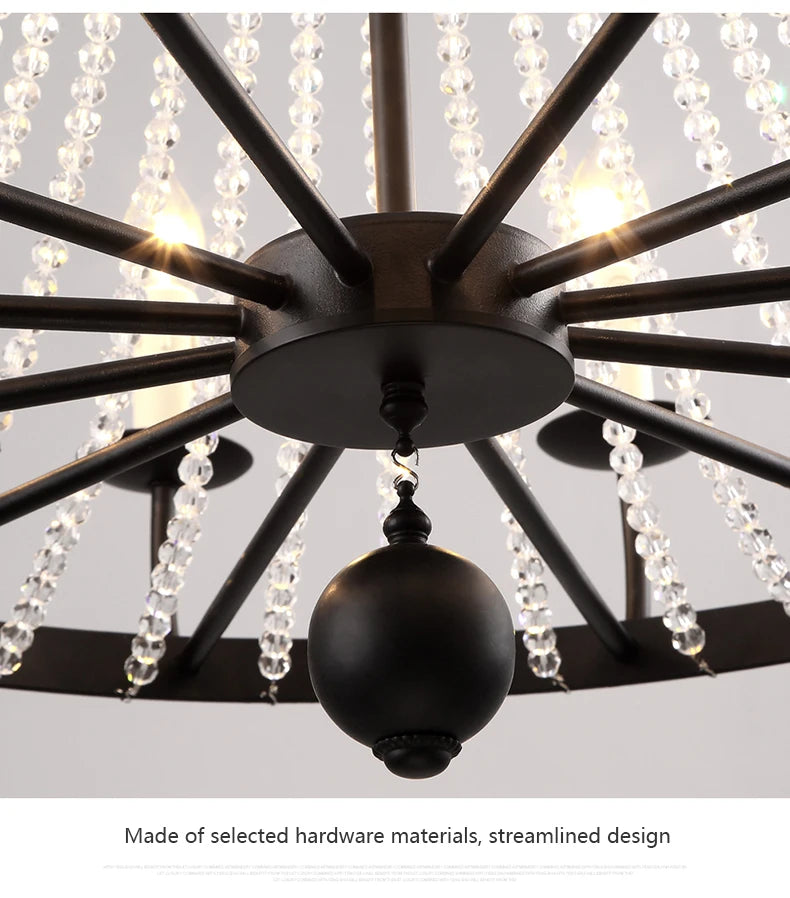 Lustre en Cristal Moderne