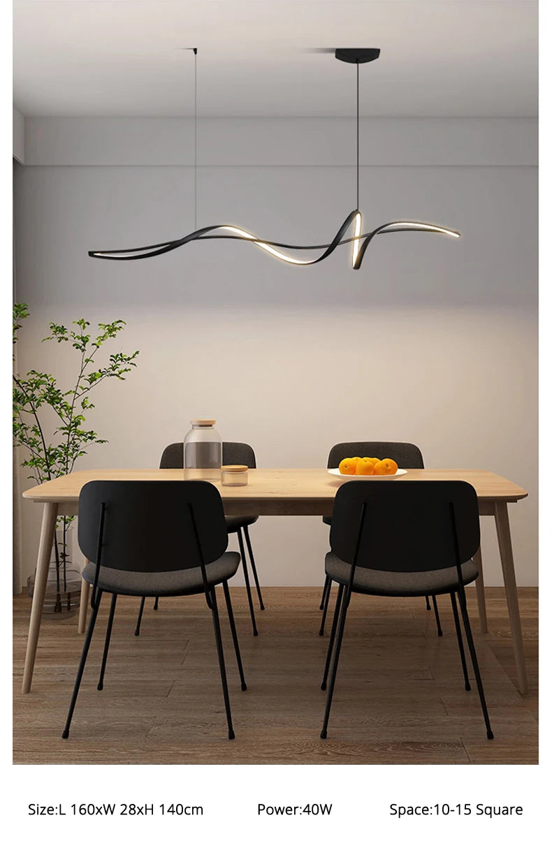 Lustre Salle à Manger Tendance — Salon
