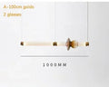 Lustre pour Salon Moderne — Verre