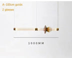 Lustre pour Salon Moderne — Verre