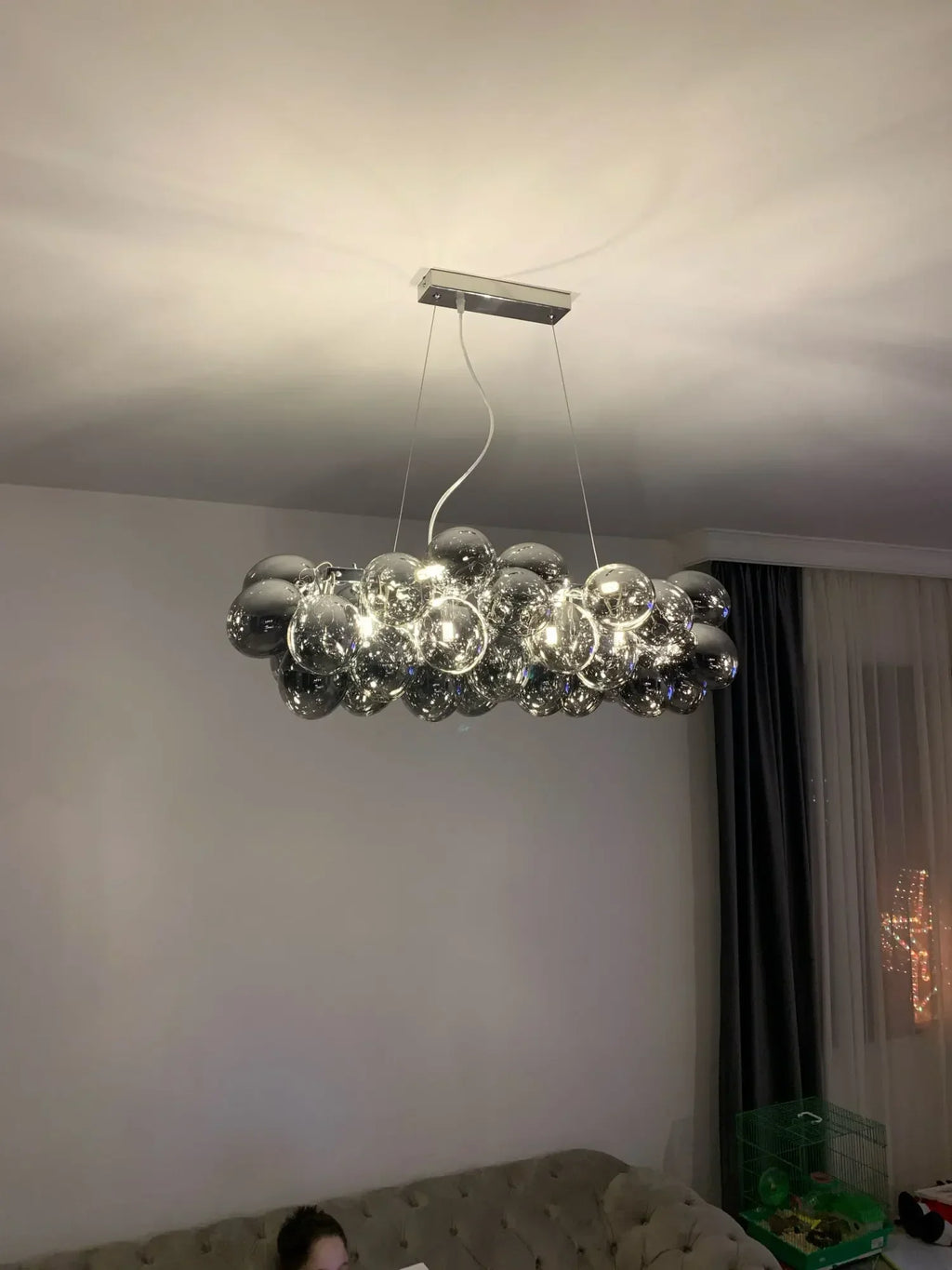 Lustre Design Salle à Manger — Nordique — 3 ampoules