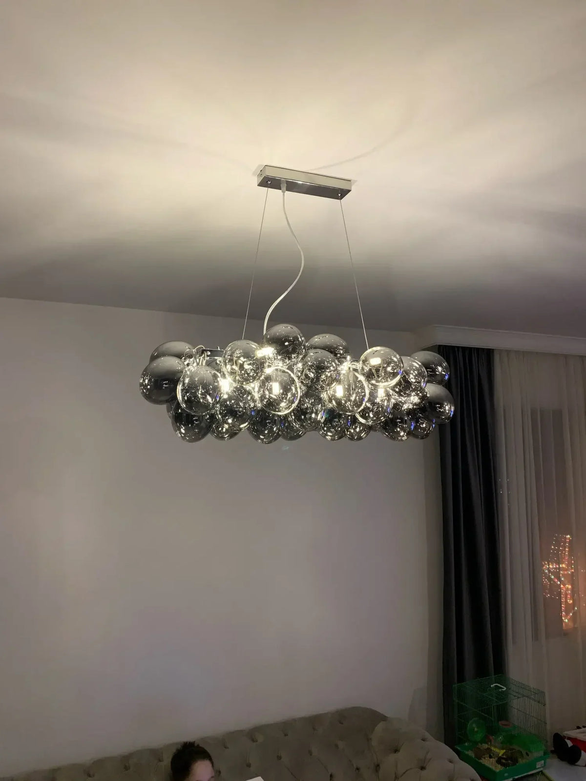 Lustre Design Salle à Manger — Nordique — 3 ampoules