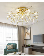 Lustre en Cristal Pas Cher — Nordique