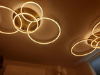 Lustre Blanc Moderne