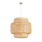 Suspension Bambou 30/40/50cm LED - Lustre Design Naturel