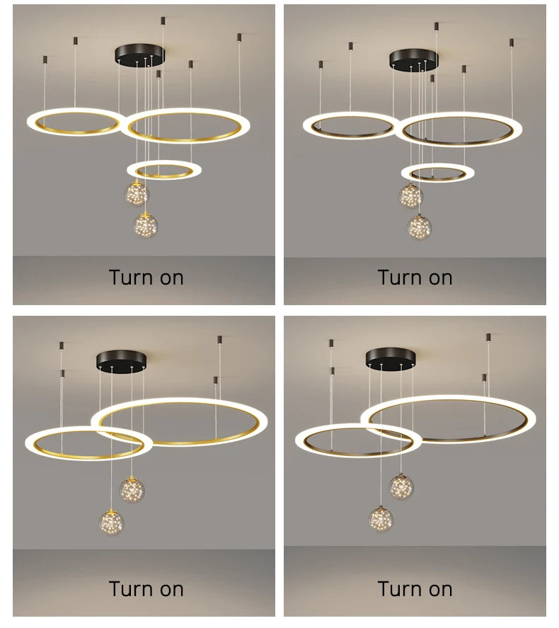 Lustre pour Chambre Pas Cher — Moderne