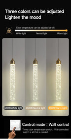Suspension Cristal Luxe 35cm - Lustre Élégant LED