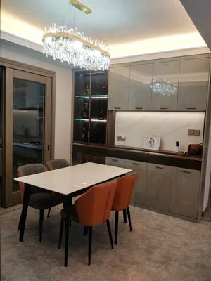 Lustre Cristal Moderne — Métal — 100cm