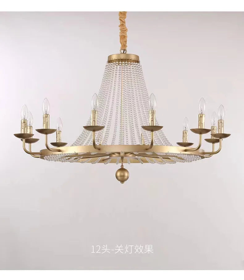 Lustre en Cristal Moderne