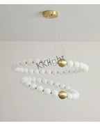 Lustre Art Déco — Cuivre