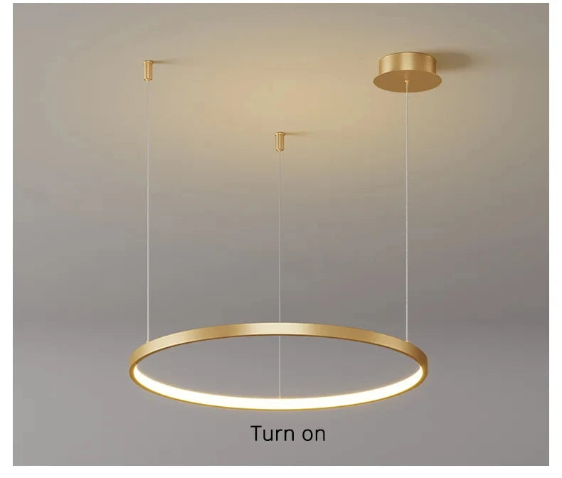Lustre Salon Industriel — Moderne