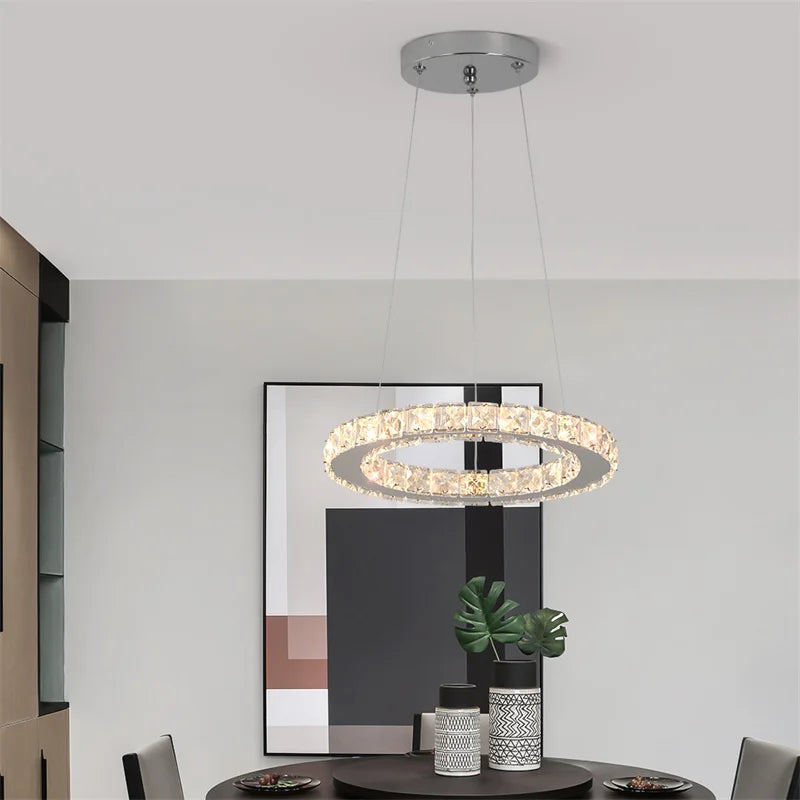 Lustres Led — Plafonnier Anneau LED