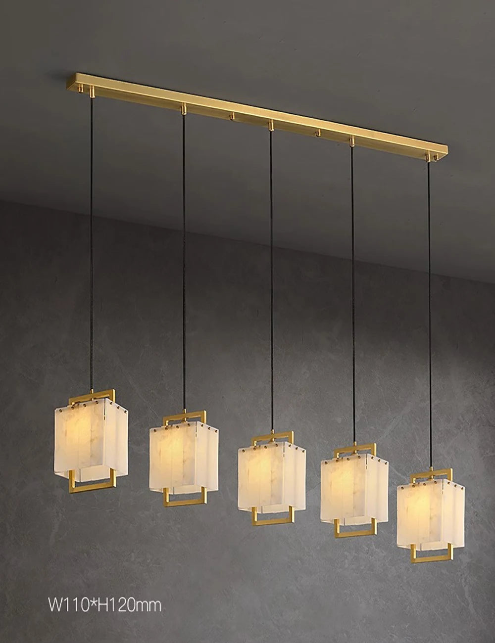 Lustre Tendance Salon — Marbre