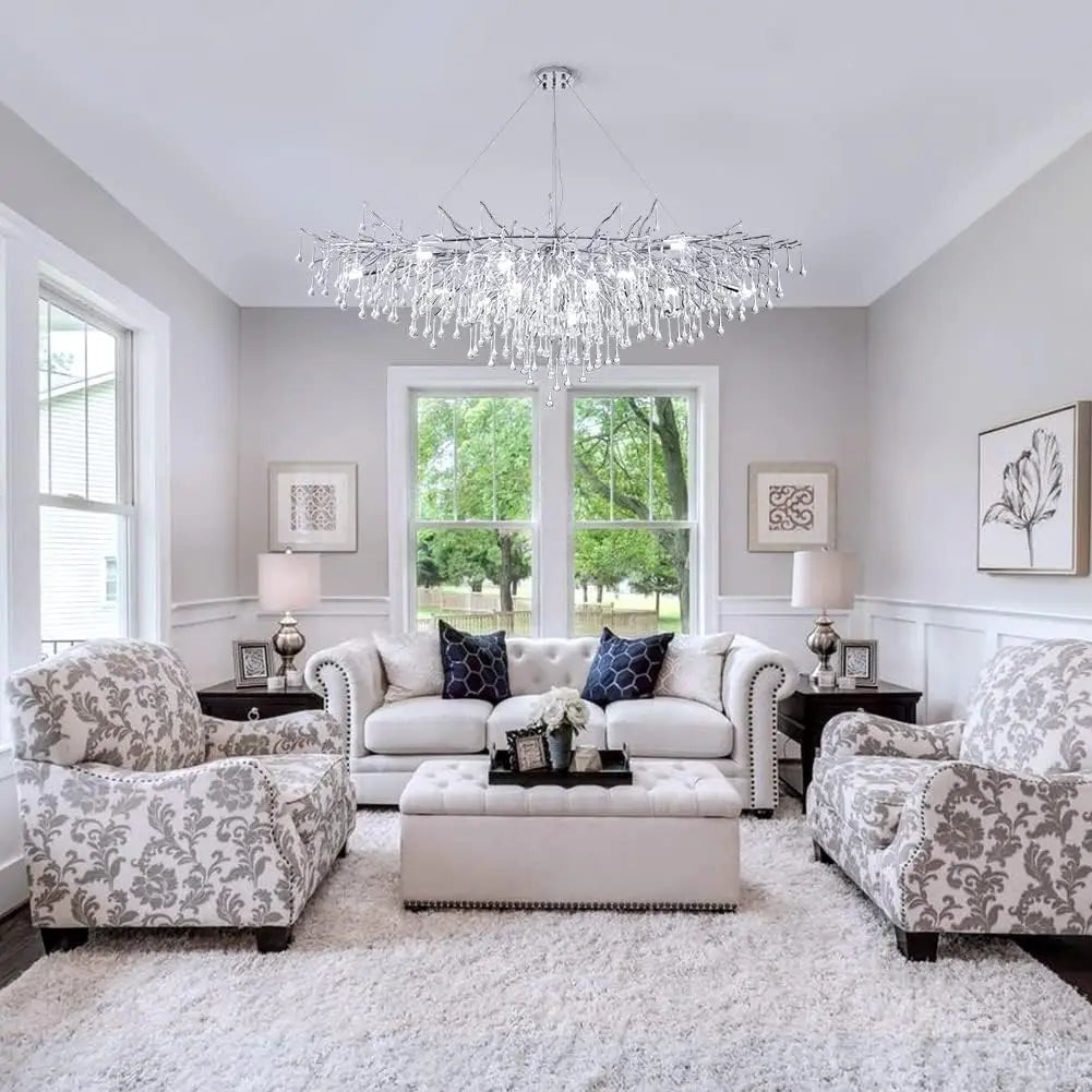 Lustre Cristal Salon — Nordique