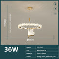 Lustre LED Cristal — Salle à Manger