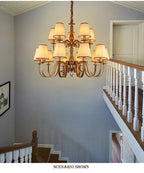 Lustre Salle à Manger Bois — LED