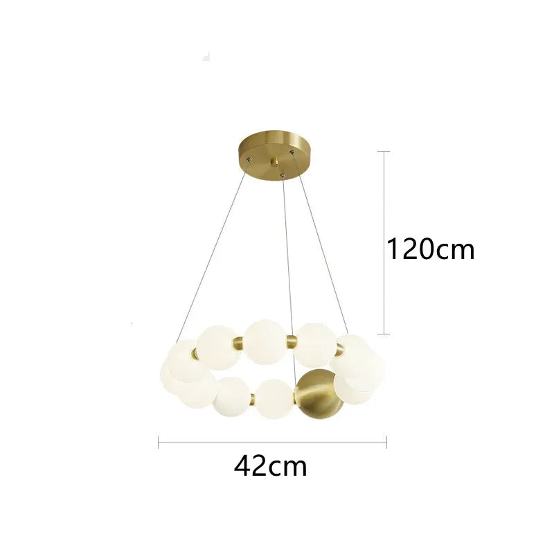 Suspension Luminaire Nordique — Métal