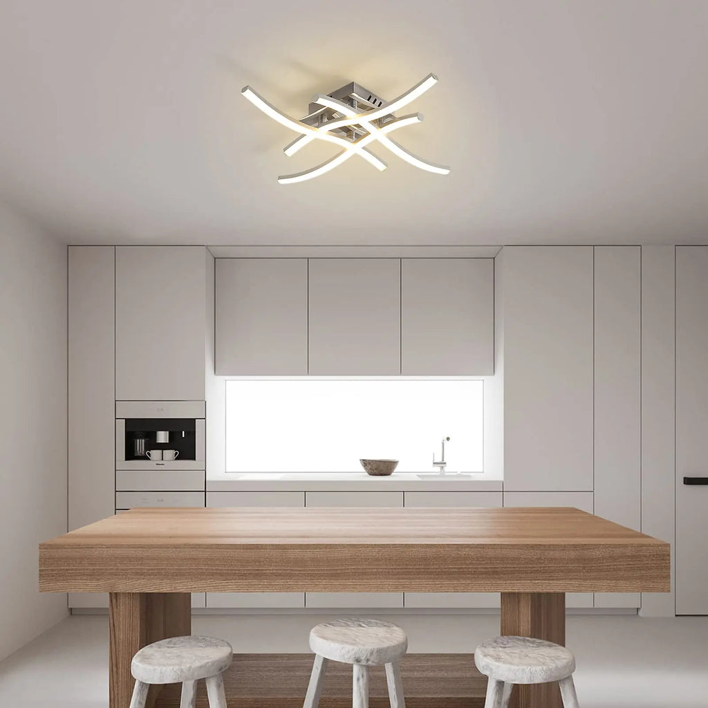 Lustre Chambre Moderne — Blanc