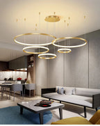 Lustre Salon Industriel — Moderne