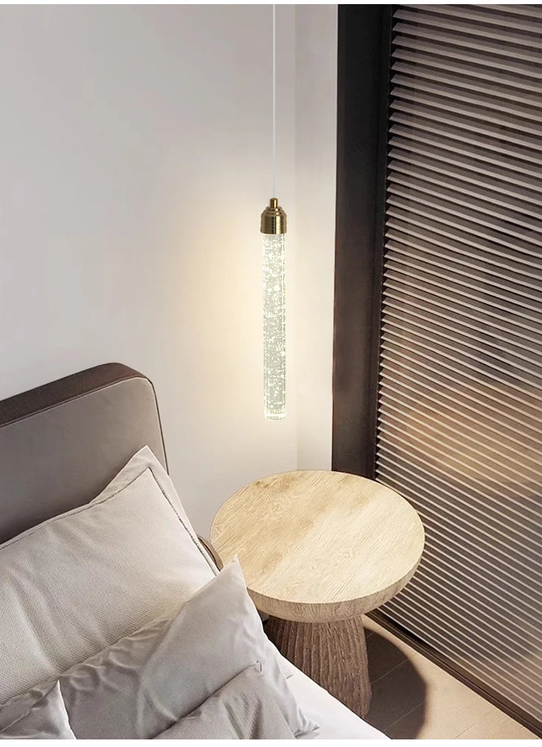 Suspension Cristal Luxe 35cm - Lustre Élégant LED