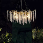 Lustre Cristal Ancien — Métal