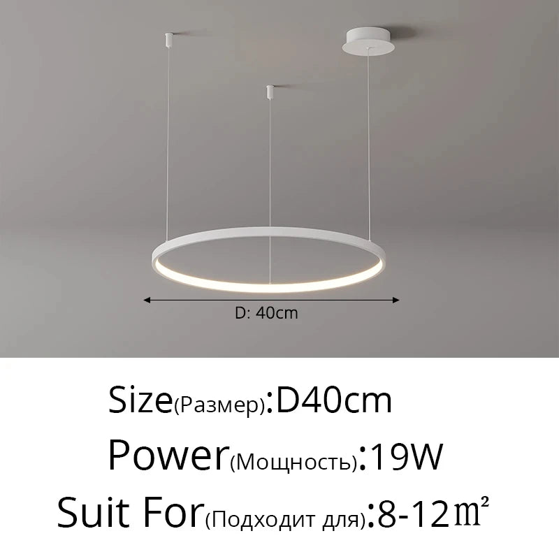 Lustre Salon Industriel — Moderne
