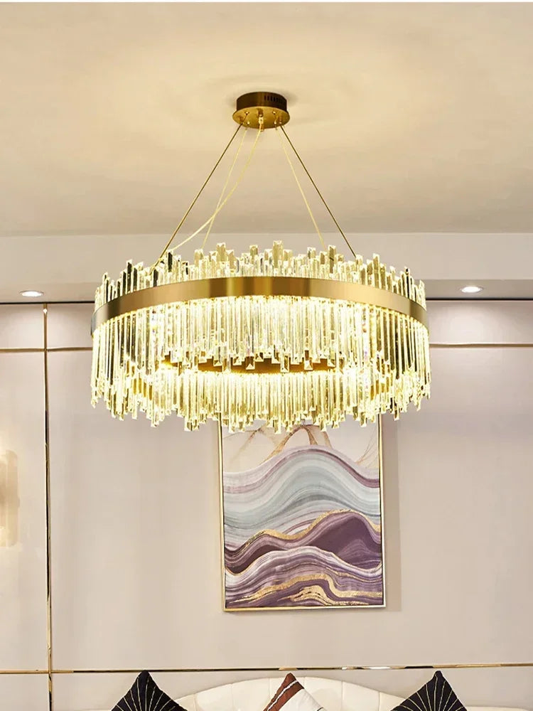 Lustre Noir Moderne