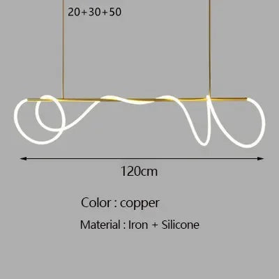 Suspension Luminaire Cuisine — Plafonnier Nordique Design