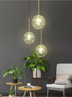 Lustre Globe Verre — Luxe