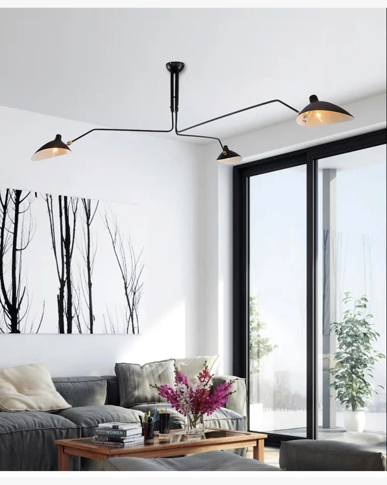 Plafonnier Salon Moderne — Plafonnier Nordique Design